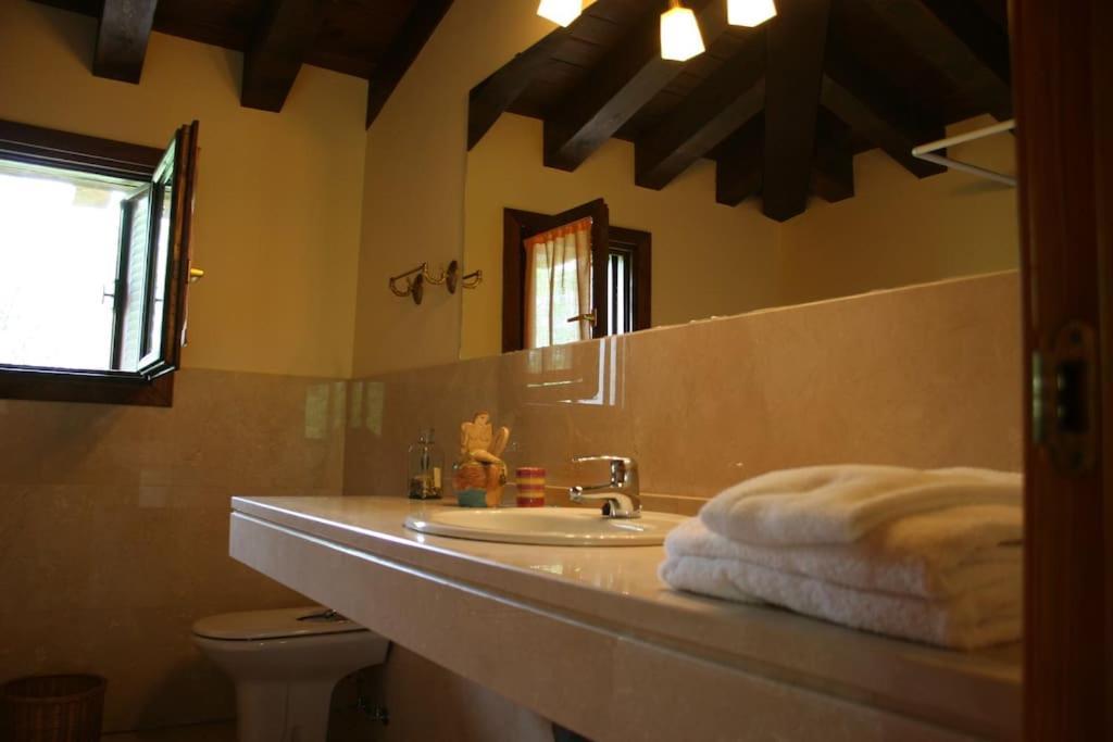 Casa Rural La Fresneda De Tenzuela Segovia Bagian luar foto