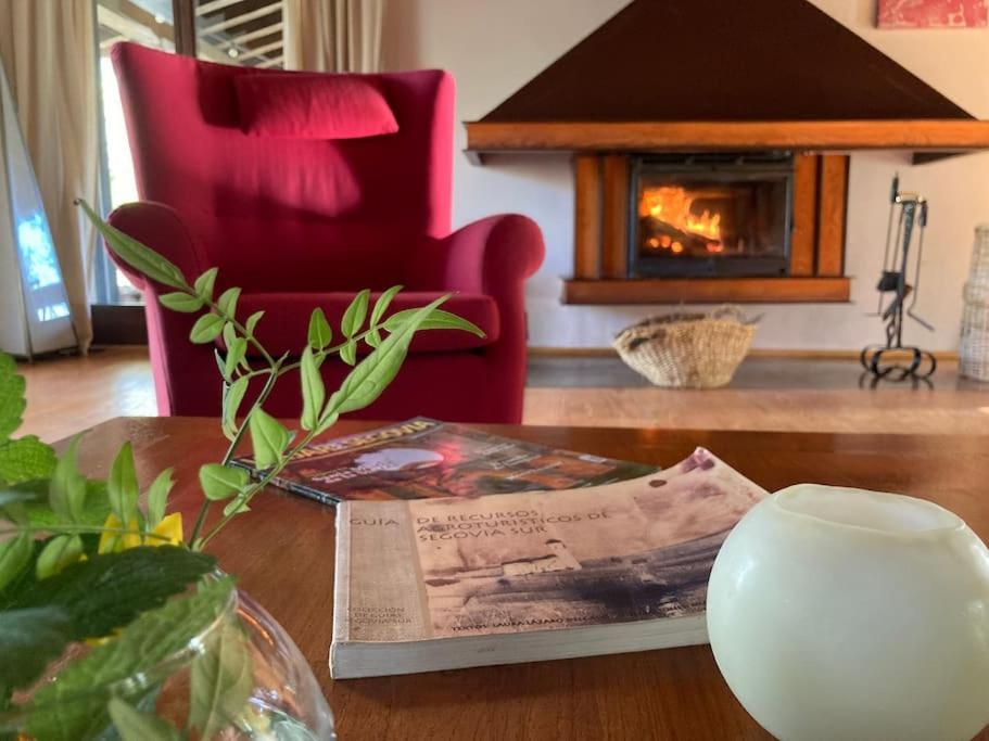 Casa Rural La Fresneda De Tenzuela Segovia Bagian luar foto